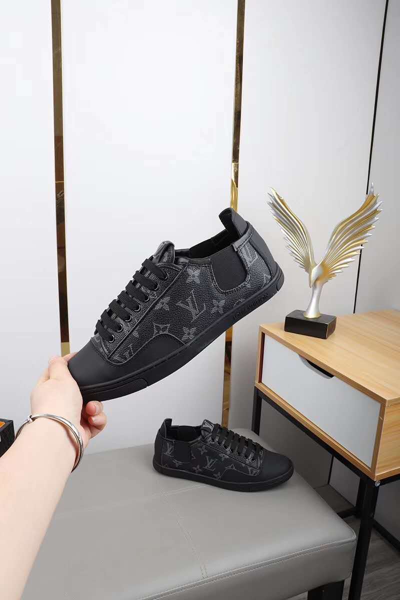 The Bags Vibe - Louis Vuitton Match Up Black Sneaker