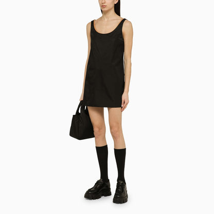 Prada Black Re-Nylon Short Dress Women