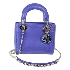 Christian Dior - Mini Lady Dior Pitone Crossbody bag