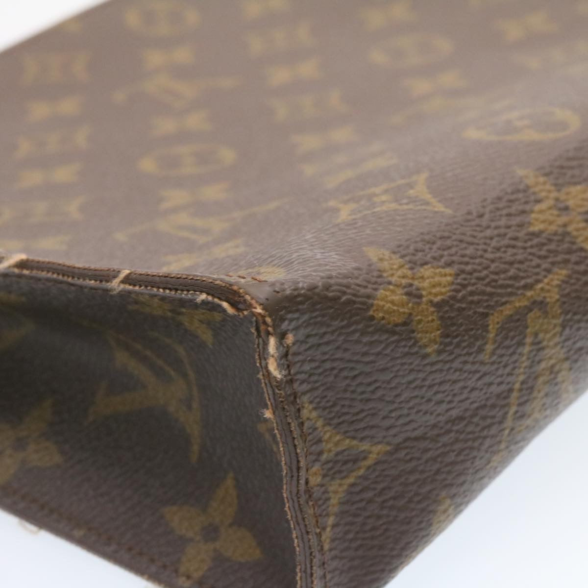 LOUIS VUITTON Monogram Poche Toilette 26 Pouch M47542 LV Auth 24955