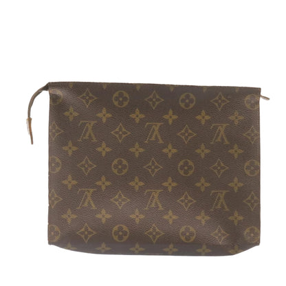 LOUIS VUITTON Monogram Poche Toilette 26 Pouch M47542 LV Auth 24955