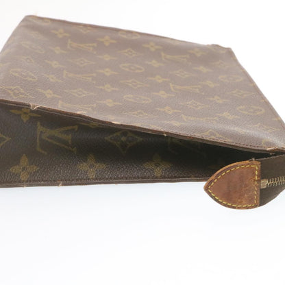 LOUIS VUITTON Monogram Poche Toilette 26 Pouch M47542 LV Auth 24955