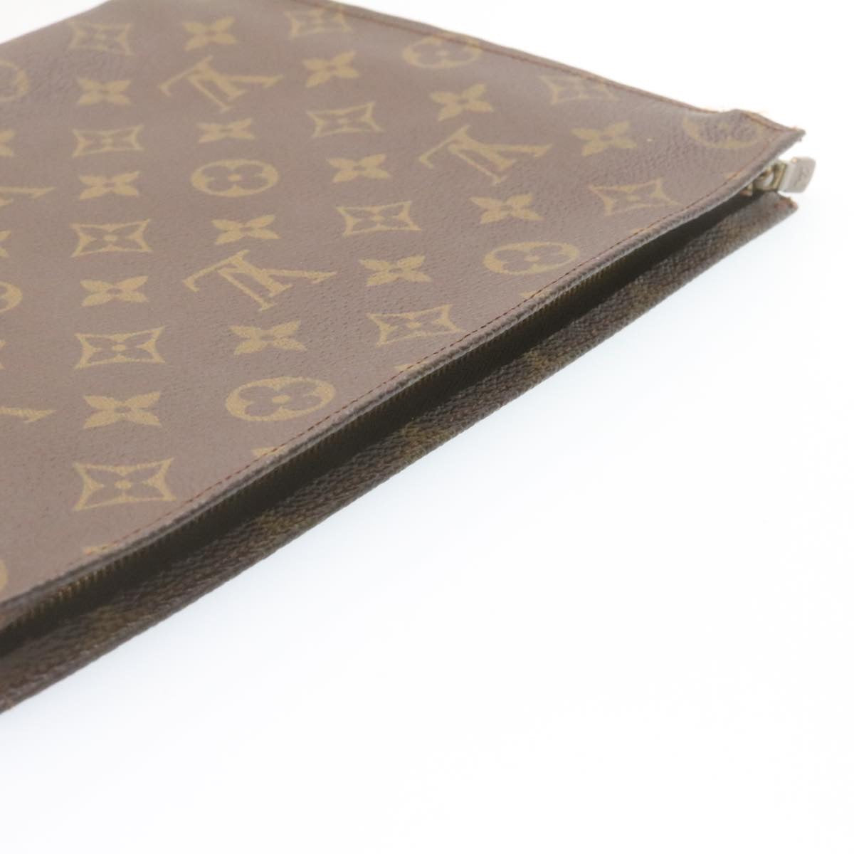 LOUIS VUITTON Monogram Poche Toilette 26 Pouch M47542 LV Auth 24955