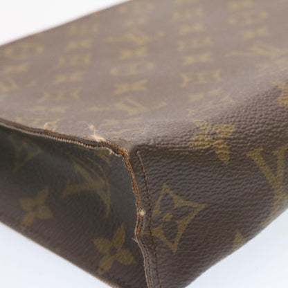 LOUIS VUITTON Monogram Poche Toilette 26 Pouch M47542 LV Auth 24955