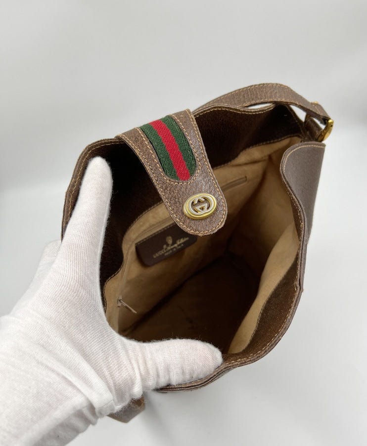 Vintage Gucci Bucket Crossbody Bag