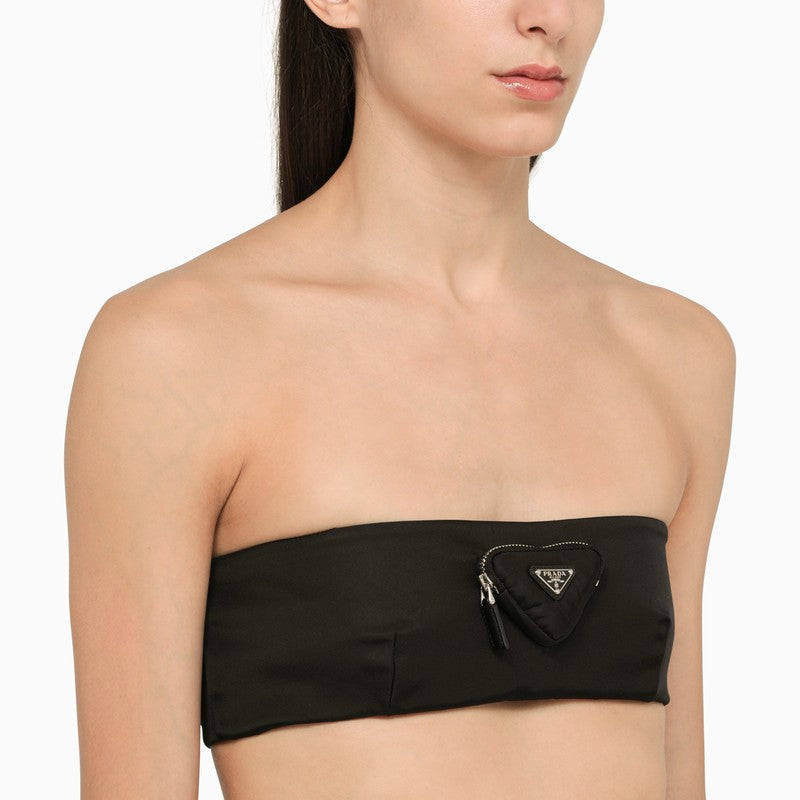 Prada Black Re-Nylon Short Top Women