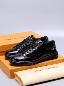 The Bags Vibe - Louis Vuitton Alligator Black Sneaker