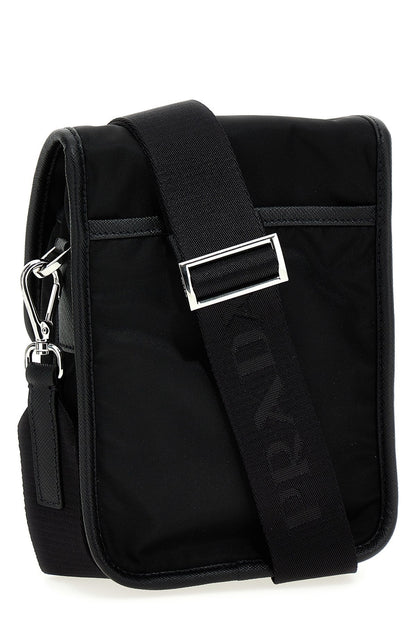 Prada Women Re-Nylon Logo Crossbody Bag