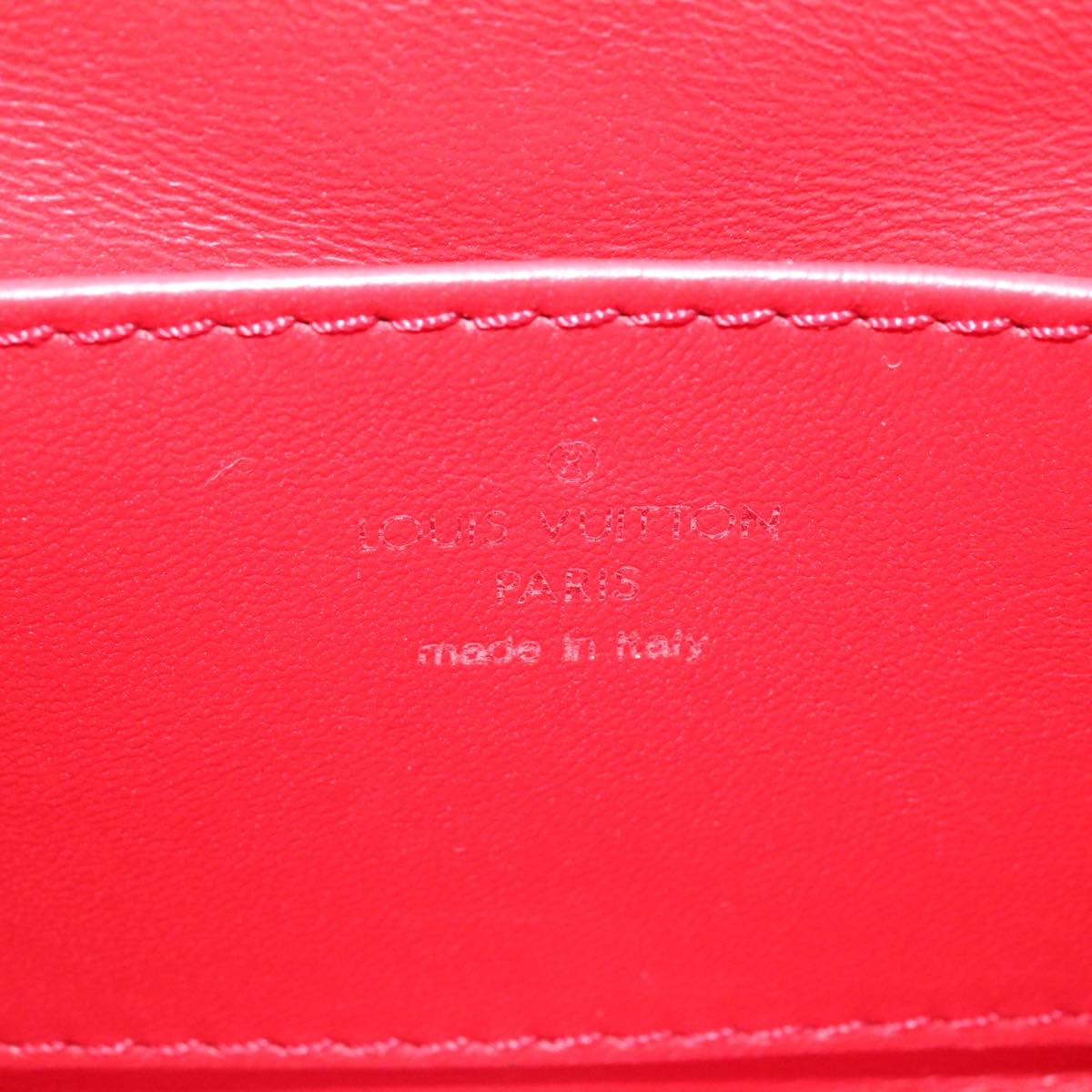 LOUIS VUITTON Martage GO-14MINI Chain Shoulder Bag Red M51000 LV  25727A