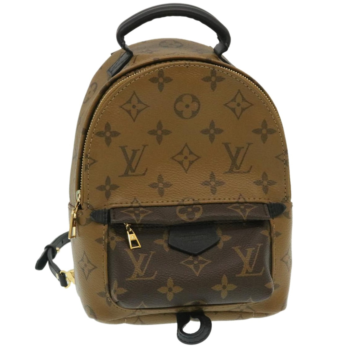 LOUIS VUITTON Monogram Reverse Palm Springs Mini Backpack M44872 LV 25969A