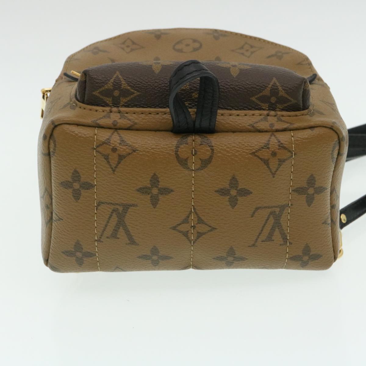 LOUIS VUITTON Monogram Reverse Palm Springs Mini Backpack M44872 LV 25969A