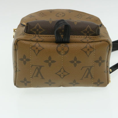 LOUIS VUITTON Monogram Reverse Palm Springs Mini Backpack M44872 LV 25969A