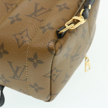 LOUIS VUITTON Monogram Reverse Palm Springs Mini Backpack M44872 LV 25969A