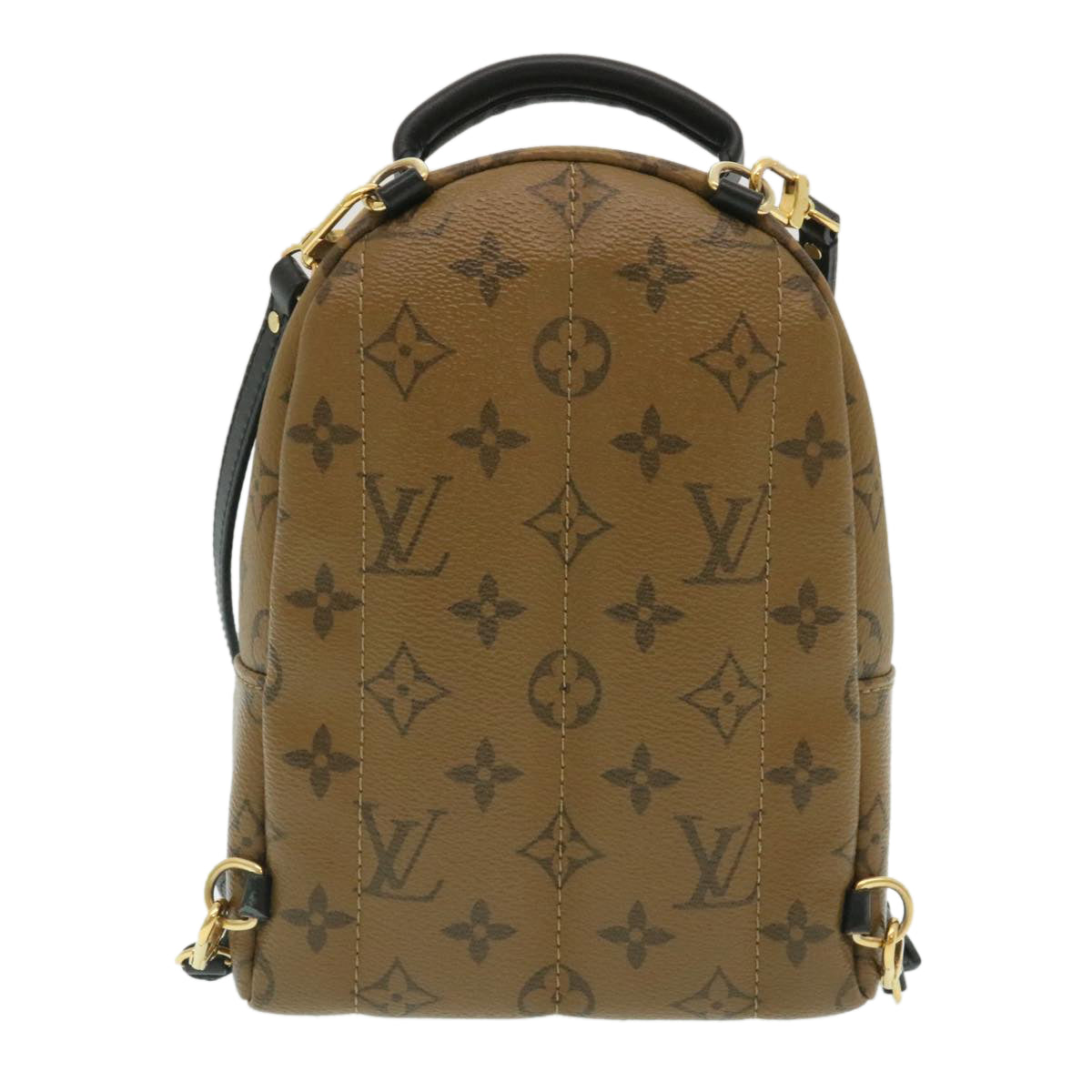 LOUIS VUITTON Monogram Reverse Palm Springs Mini Backpack M44872 LV 25969A