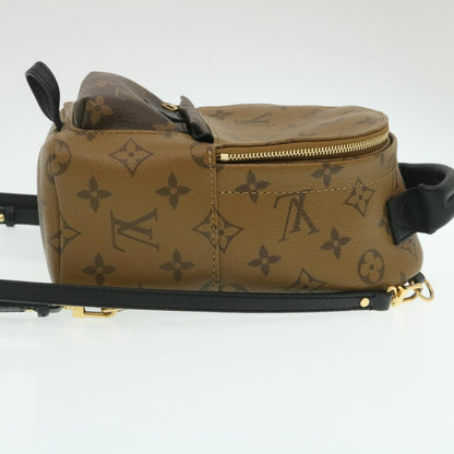 LOUIS VUITTON Monogram Reverse Palm Springs Mini Backpack M44872 LV 25969A