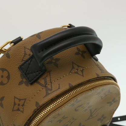 LOUIS VUITTON Monogram Reverse Palm Springs Mini Backpack M44872 LV 25969A