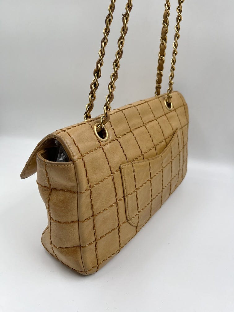 Vintage Chanel Chocolate Flap Bag