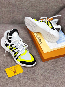 The Bags Vibe - Louis Vuitton Archlight Black White Yellow Sneaker