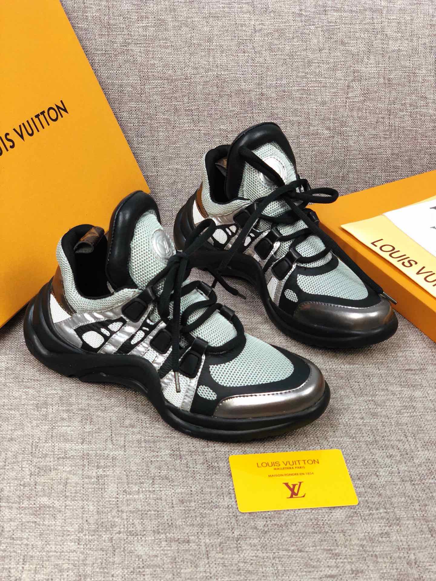 The Bags Vibe - Louis Vuitton Archlight Black Green Sneaker