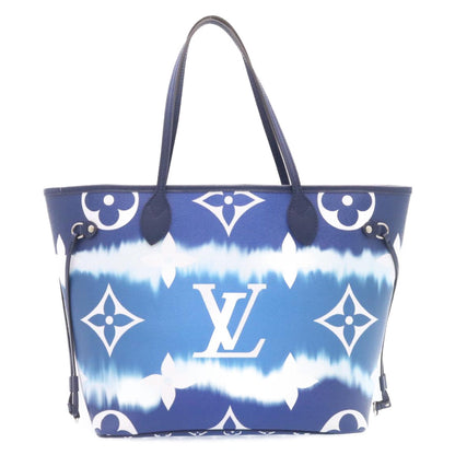 LOUIS VUITTON Monogram Escal Neverfull MM Tote Bag Blue M45128 LV  26573A