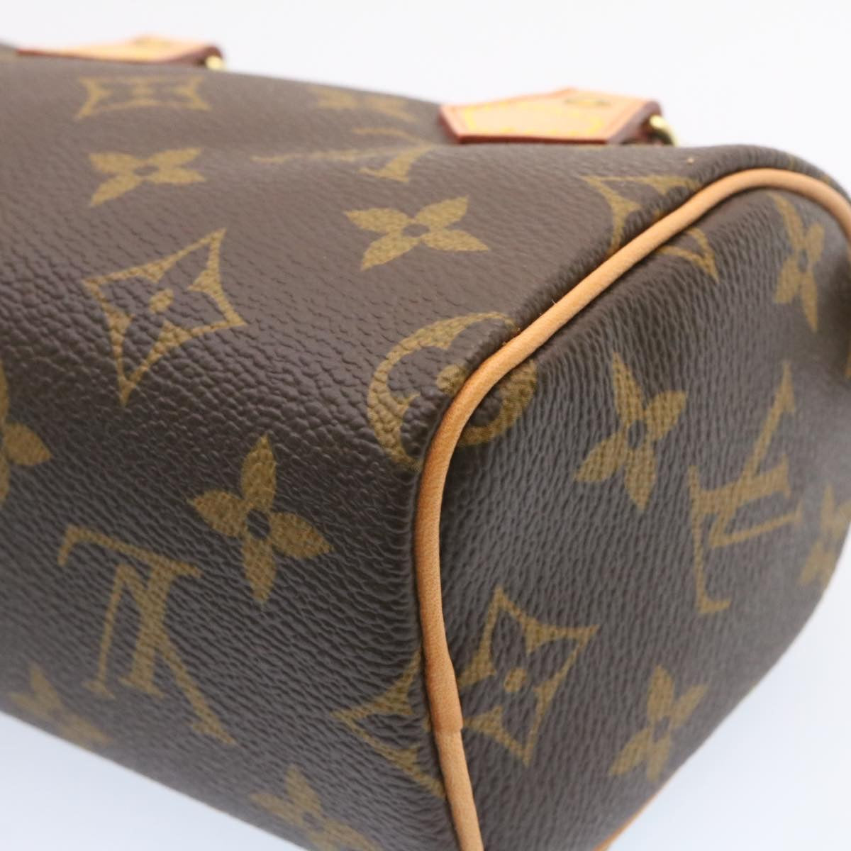 LOUIS VUITTON Monogram Mini Speedy Hand Bag M41534 LV  26741A