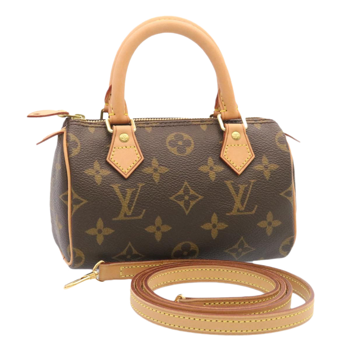 LOUIS VUITTON Monogram Mini Speedy Hand Bag M41534 LV  26741A