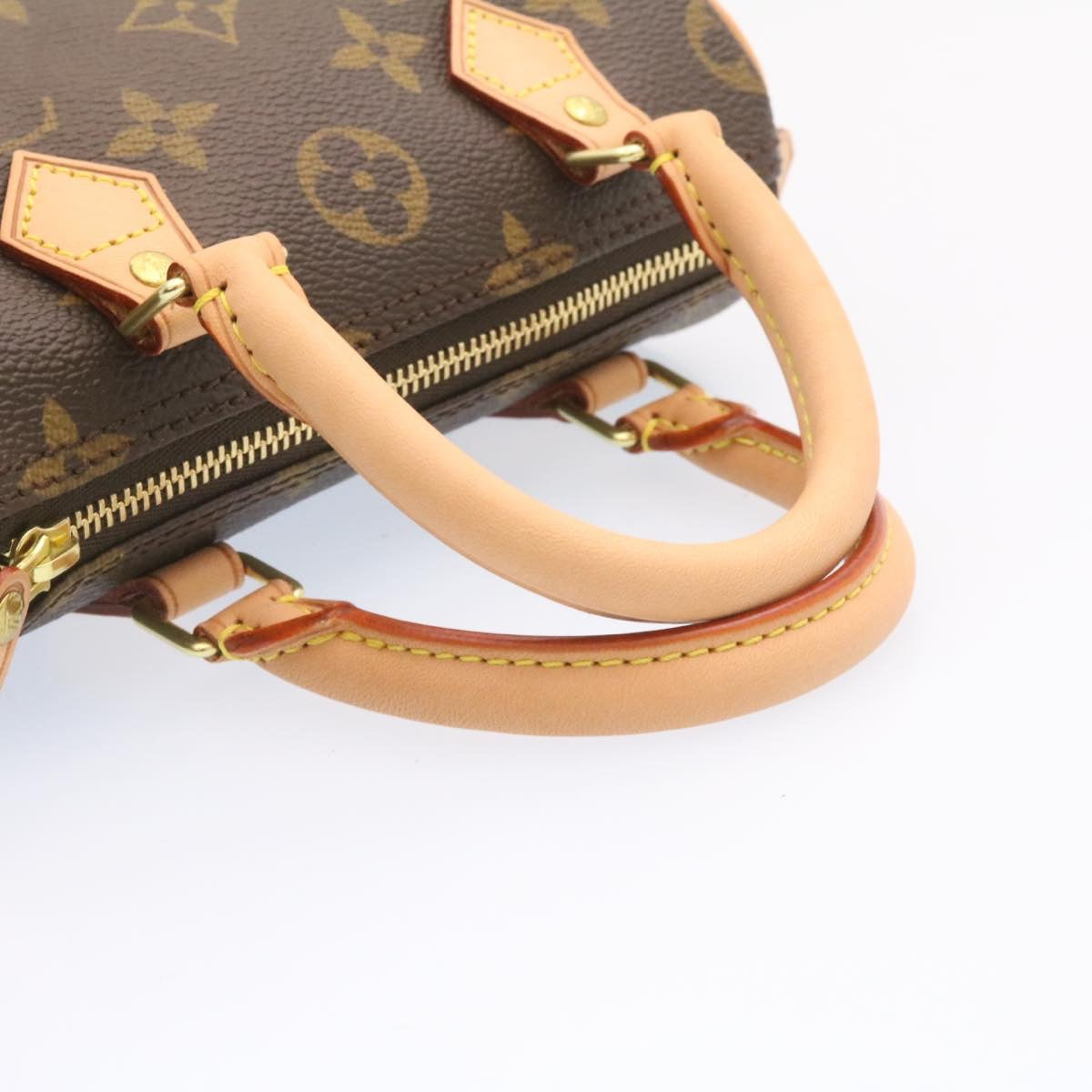 LOUIS VUITTON Monogram Mini Speedy Hand Bag M41534 LV  26741A