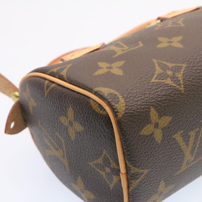 LOUIS VUITTON Monogram Mini Speedy Hand Bag M41534 LV  26741A