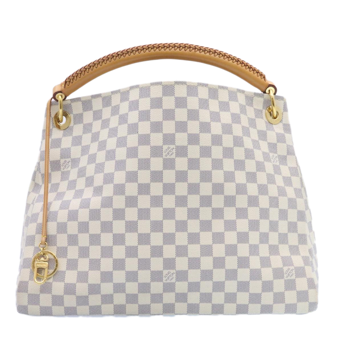 LOUIS VUITTON Damier Azur Artsy MM Shoulder Bag N41174 LV  26788