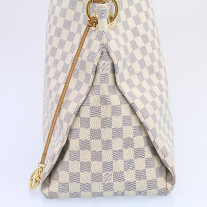 LOUIS VUITTON Damier Azur Artsy MM Shoulder Bag N41174 LV  26788