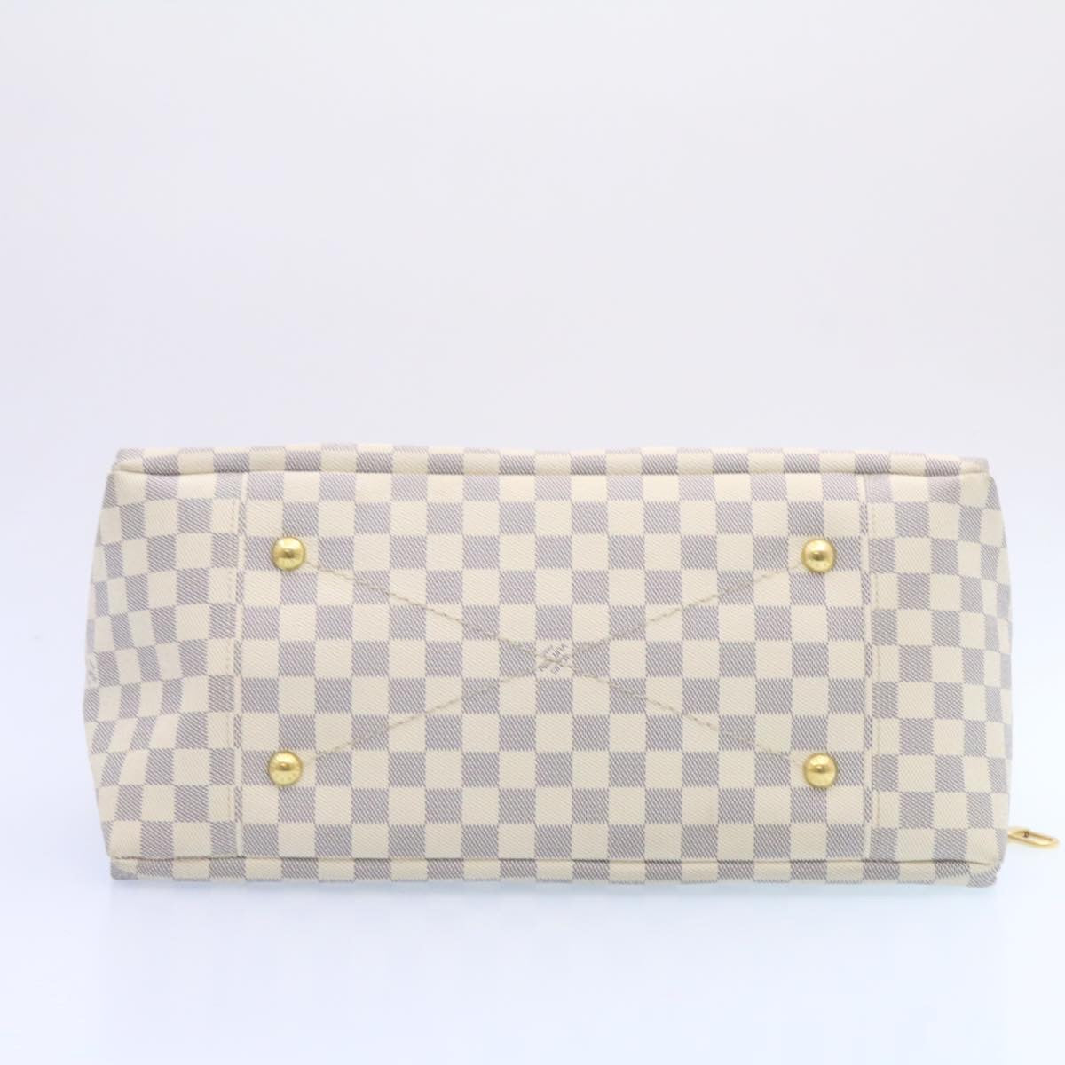 LOUIS VUITTON Damier Azur Artsy MM Shoulder Bag N41174 LV  26788