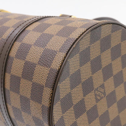 LOUIS VUITTON Damier Ebene Papillon 30 Hand Bag N51303 LV Auth 27147