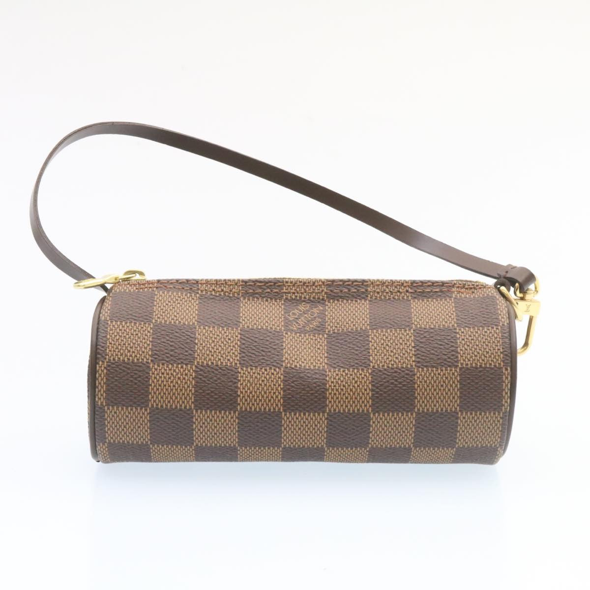 LOUIS VUITTON Damier Ebene Papillon 30 Hand Bag N51303 LV Auth 27147