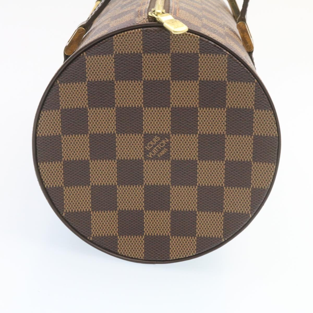 LOUIS VUITTON Damier Ebene Papillon 30 Hand Bag N51303 LV Auth 27147