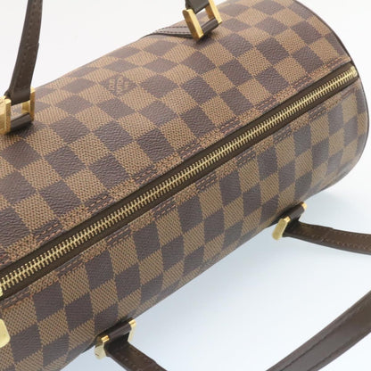 LOUIS VUITTON Damier Ebene Papillon 30 Hand Bag N51303 LV Auth 27147