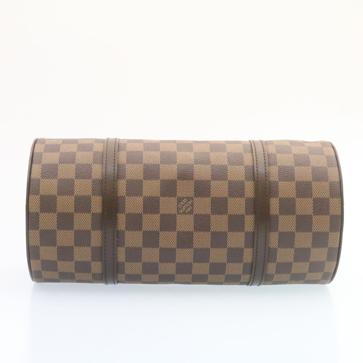 LOUIS VUITTON Damier Ebene Papillon 30 Hand Bag N51303 LV Auth 27147