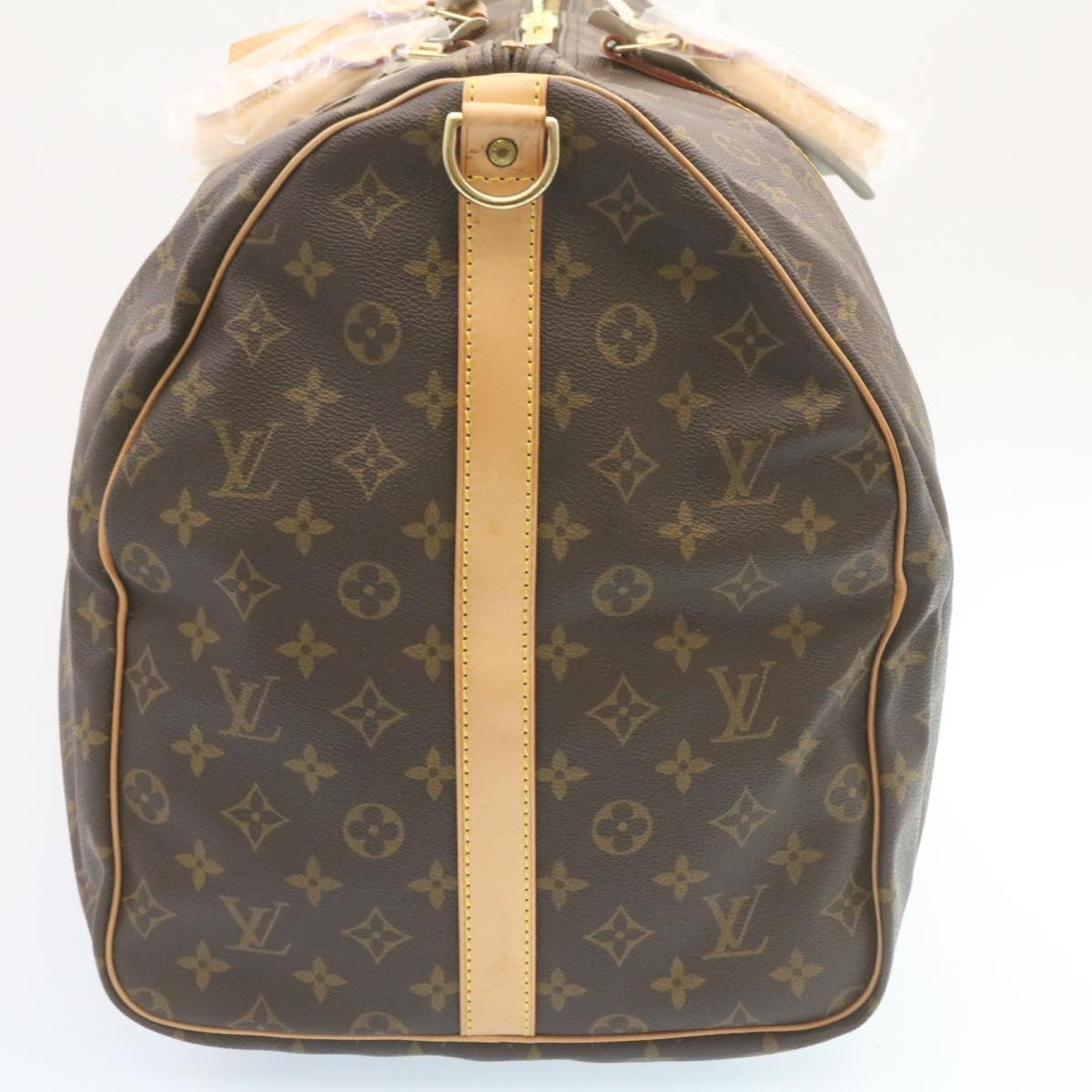 LOUIS VUITTON Monogram Keepall Bandouliere 60 Boston Bag M41412 LV  27538