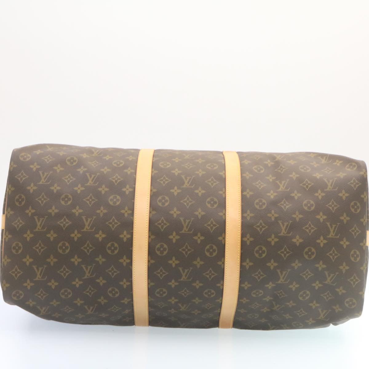 LOUIS VUITTON Monogram Keepall Bandouliere 60 Boston Bag M41412 LV  27538