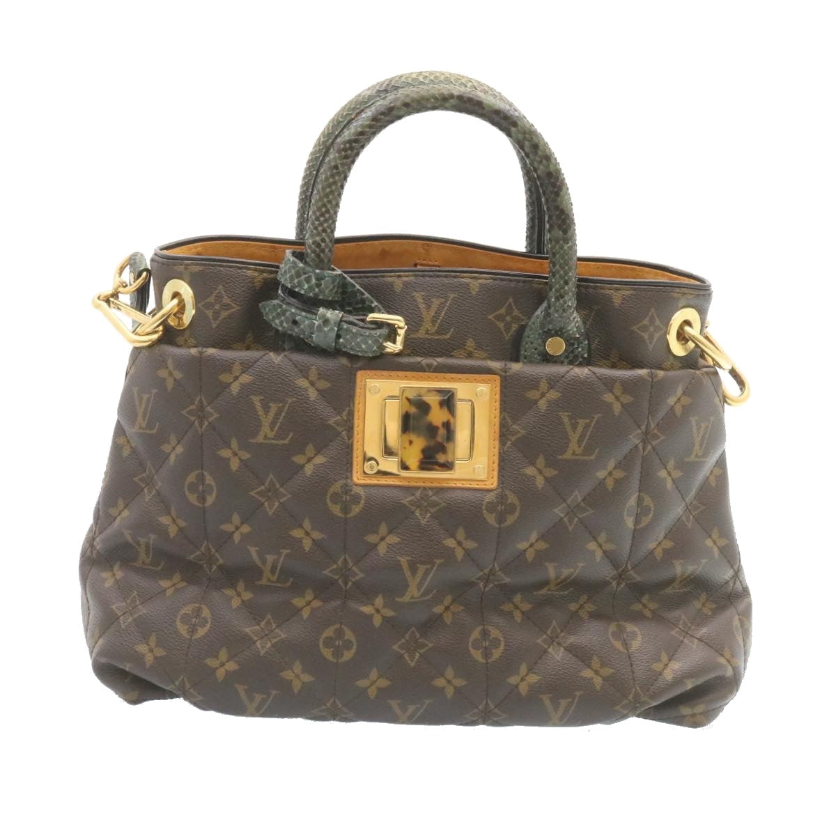 LOUIS VUITTON Monogram Etoile Exotic GM Hand Bag M40402 LV  27690A