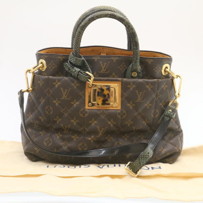 LOUIS VUITTON Monogram Etoile Exotic GM Hand Bag M40402 LV  27690A