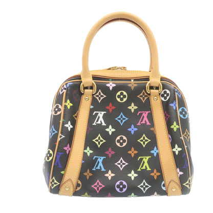 LOUIS VUITTON Monogram Multicolor Priscilla Hand Bag Black M40097 LV  27844A