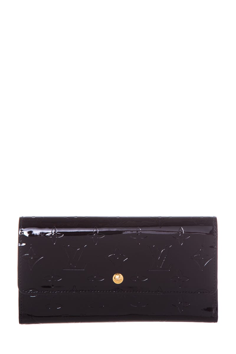 Louis Vuitton Black Vernis Patent Leather Wallet