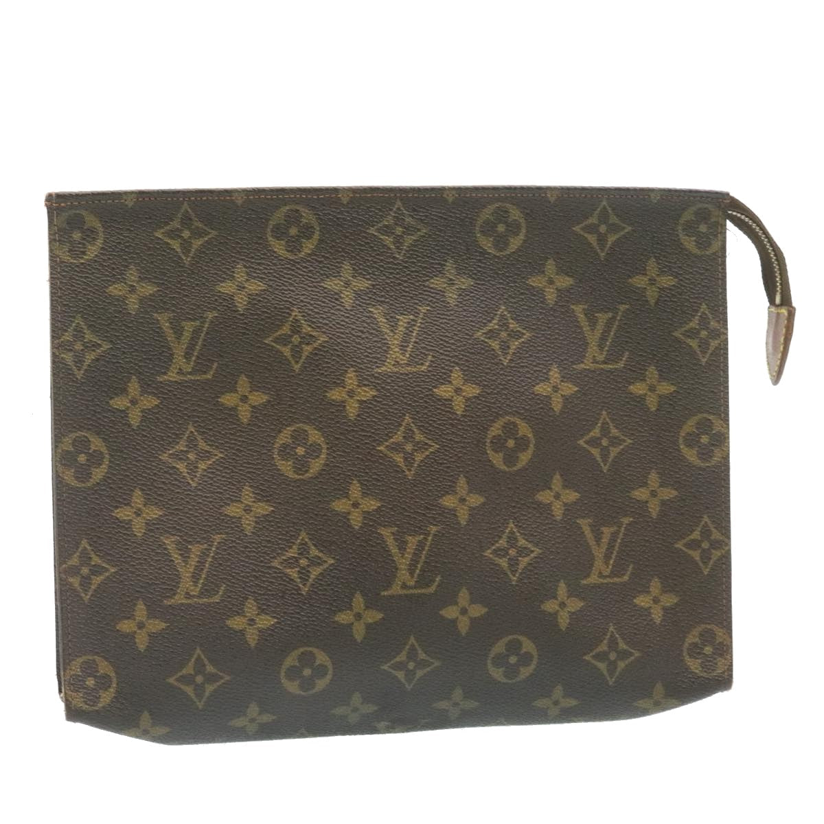 LOUIS VUITTON Monogram Poche Toilette 26 Pouch M47542 LV Auth 28226