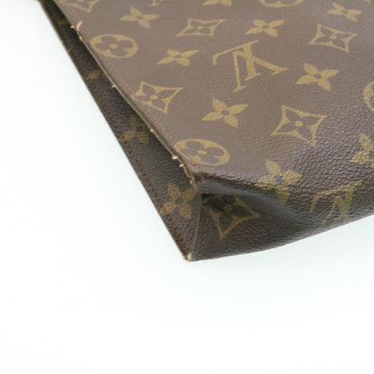 LOUIS VUITTON Monogram Poche Toilette 26 Pouch M47542 LV Auth 28226