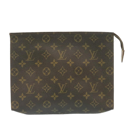 LOUIS VUITTON Monogram Poche Toilette 26 Pouch M47542 LV Auth 28226