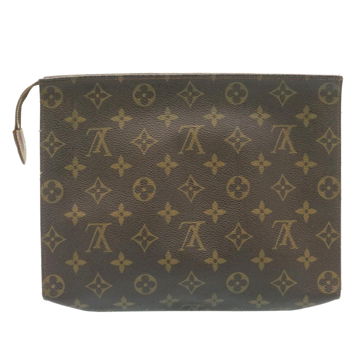 LOUIS VUITTON Monogram Poche Toilette 26 Pouch M47542 LV Auth 28226