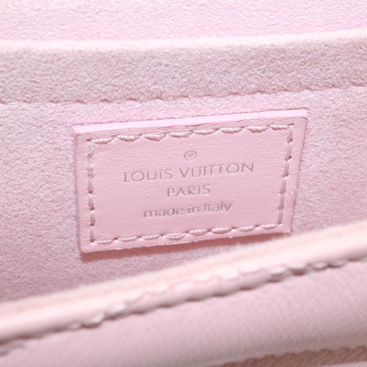 LOUIS VUITTON New Wave MM 2Way Chain Shoulder Bag Pink M52707 LV  28676A