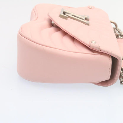 LOUIS VUITTON New Wave MM 2Way Chain Shoulder Bag Pink M52707 LV  28676A