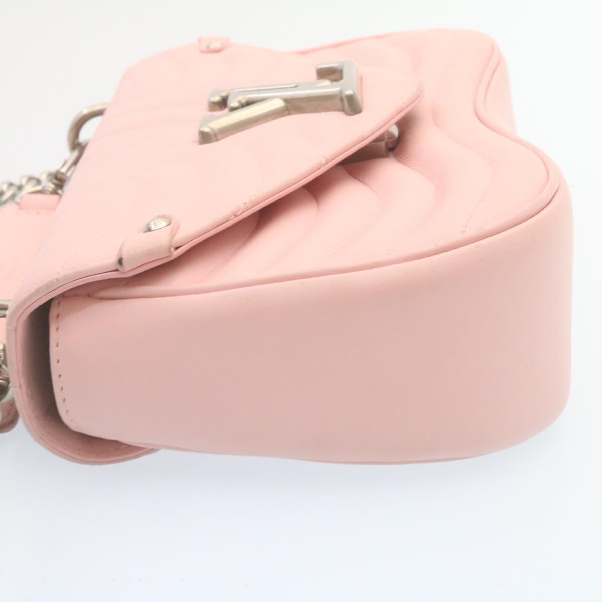 LOUIS VUITTON New Wave MM 2Way Chain Shoulder Bag Pink M52707 LV  28676A