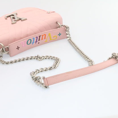 LOUIS VUITTON New Wave MM 2Way Chain Shoulder Bag Pink M52707 LV  28676A